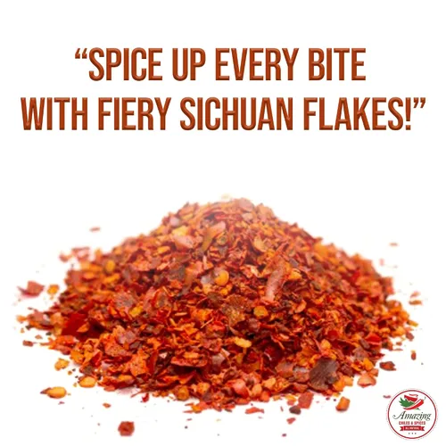 Miniatura 3 de Sichuan Chili Flakes, 1 libra (16 onzas) – Especias tradicionales de pimienta roja y condimento Szechuan para platos tailandeses, coreanos