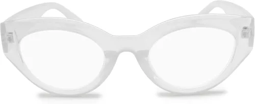 2SeeLife Lentes de lectura transparentes con diseño de ojo de gato para mujer, para lucir elegante con alta visión, cómodos para todas las formas de