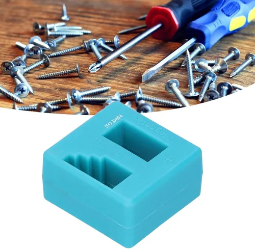Miniatura 4 de YWBL-WH Magnetizador desmagnetizador herramienta de desmagnetización manual permanente barredoras magnéticas para puntas de destornillador