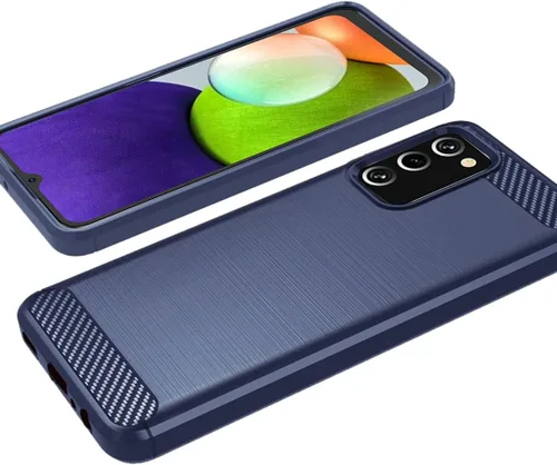 Miniatura 5 de Osophter Funda para Galaxy A03S con 2 protectores de pantalla que absorbe los golpes, goma TPU flexible, funda protectora para teléfono celular