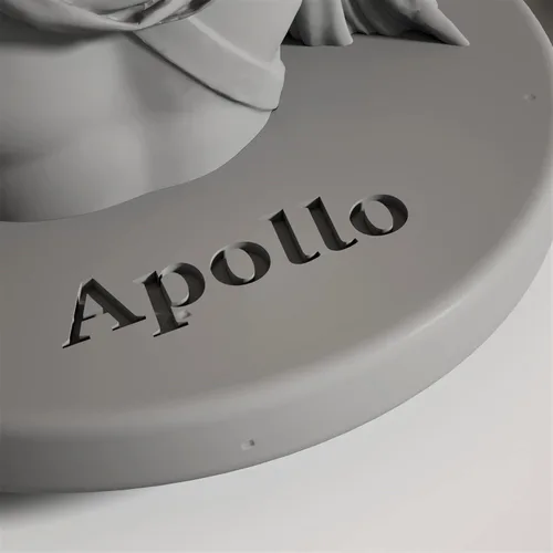 Miniatura 5 de Molde de silicona de estatua 3D, molde de escultura de retrato de hormigón para tapa de tarro de vela, herramientas de decoración del hogar de SH0777