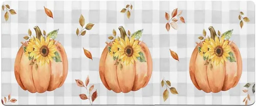 Miniatura 7 de Tapete de baño de calabaza para bañera, antideslizante, de secado rápido y absorbente, tierra de diatomeas, fregadero, dormitorio, cocina, lavable