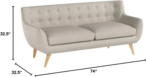 Miniatura 2 de Modway Remark Mid-Century - Sillón moderno con tela tapizada