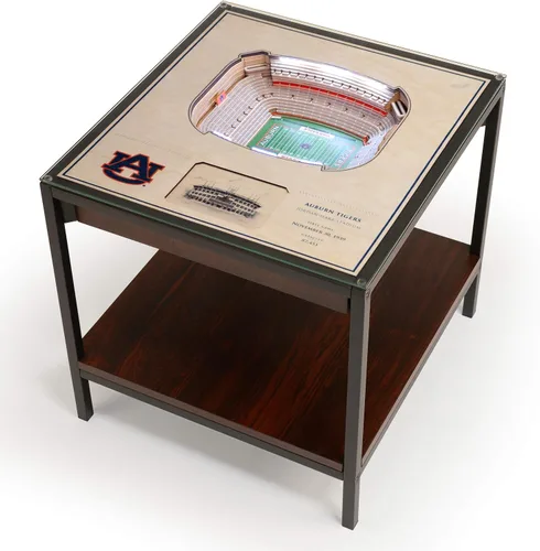Miniatura 23 de YouTheFan NCAA - Mesa auxiliar iluminada StadiumView de 25 capas