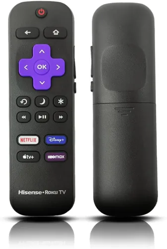 Control remoto OEM para Roku TV sin emparejamiento Incluye botones de control de volumen y atajos Netflix Disney+ Apple TV y HBO (Hisense 3226001217)