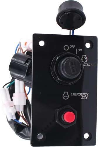 Miniatura 4 de ApplianPar Panel de interruptor de encendido único superior fuera de borda con llave 37100-96J24 37100-96J27 para Suzuki