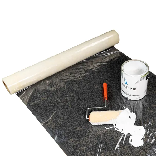 Miniatura 10 de Película protectora de alfombra de 24 pulgadas x 200 pies, 3 mil (400 pies cuadrados) - Protección de alfombras autoadhesiva hecha en Estados Unidos