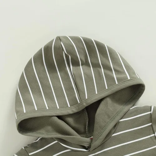 Miniatura 54 de Conjunto de ropa casual de manga corta con botones y pantalones cortos de lino para bebés y niños pequeños