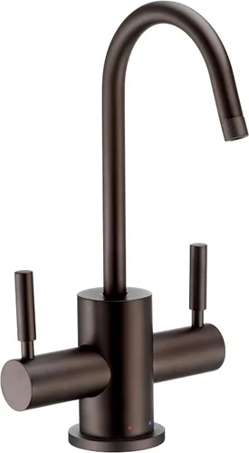 Miniatura 5 de Whitehaus Collection WHFH-HC1010-C Forever Hot Point of Use Instant Cold Faucet con boquilla contemporánea y mango de agua de cierre automático