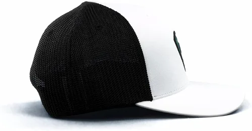 Miniatura 3 de ARIAT Gorra blanca con logotipo Flexfit Shield para hombre