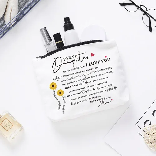 Miniatura 7 de Fokongna Divertida bolsa de maquillaje de viaje, bolsa de aperitivos, regalos para mujer, bolsa de viaje para fin de semana para mamá, nana, Hija