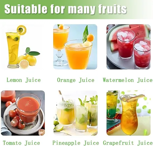 Miniatura 6 de Ultimate Juice Squeeze, exprimidor manual, exprimidor manual portátil, exprimidor de frutas versátil para uvas de sandía, limón, naranja