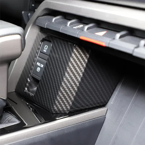Interruptor de botón de freno de estacionamiento, marco de botón P para Toyota Tundra Sequoia 2022 2023 2024 2025 decoración de freno de mano para