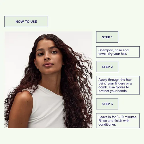 Miniatura 3 de Maria Nila Color Refresh, Autumn Red, Red Hair Mask, Semi-Permanent Pigments, 100% Vegan & Sulfate/Paraben free