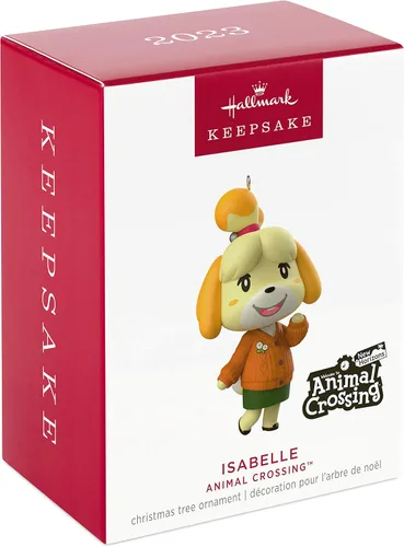 Miniatura 3 de Hallmark Keepsake Adorno de Navidad 2023, adorno de Nintendo Animal Crossing Isabelle, regalos para jugadores
