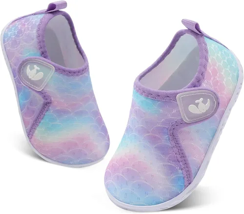 Miniatura 14 de FEETCITY Baby Boys Girls Water Sport Shoes Barefoot Kids Aqua Socks Quick-Dry Beach Swim Pool Shoes