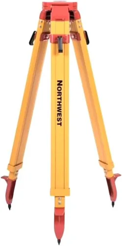 Miniatura 2 de NWI NAT97 - Trípode amarillo con recubrimiento en polvo de cabeza plana resistente