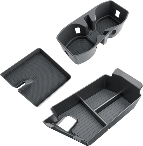 Miniatura 10 de SKTU 2 unidades para 2024-2026 Lincoln Nautilus Organizador de consola central para 2024-2026 Lincoln Nautilus (Premiere/Reserve/Black Label)