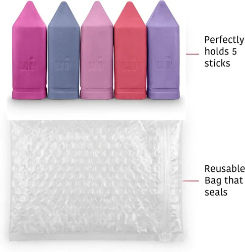 Miniatura 6 de Urban Infant Tiza para acera no tóxica para niños pequeños y niños, tiza gigante lavable para exteriores, Berry Land