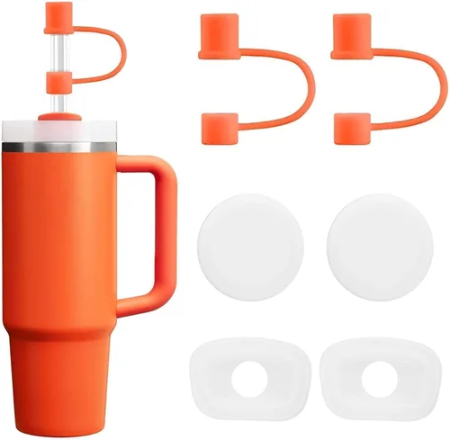 Miniatura 25 de MOLOSLEEVE 21 Colores Tapas para Pajitas Incluyen un Juego de Tapones a Prueba de Fugas, para Cubiertas de Pajitas Stanley Cap para Stanley Cup 2.0