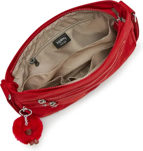 Miniatura 3 de Kipling Women's Sara, Lightweight, Adjustable Nylon Waist Pack with Multi-compartment Zip Pockets