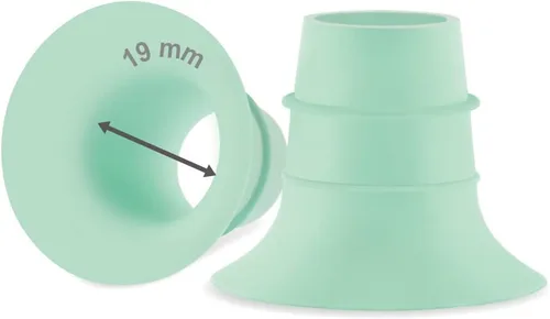 Maymom Inserto de brida de 0.748 in (verde) compatible con Elvie Single/Double Electric, Elvie Stride 0.945 in Wearable Cup, compatible con Medela