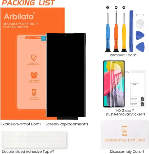 Miniatura 7 de Pantalla para Samsung Galaxy S23 Ultra Reemplazo de pantalla para Samsung S918 Pantalla LCD SM-S918B, SM-S918U, SM-S918W Pantalla táctil