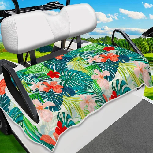 Miniatura 10 de Fundas para Asientos de Carrito de Golf, Manta Única de Toalla para Asiento de Carrito de Golf para Todos los EZGO, Yamaha, Club Cars, Icon y Más