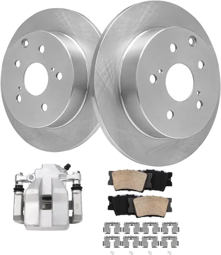 Miniatura 44 de Detroit Axle - Rotores de freno para Chrysler 200 2015 2016 2017, Rotores de freno de disco de reemplazo: 12.01" pulgadas delantero y 10.95