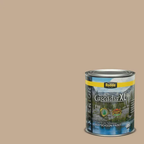 Miniatura 135 de Rodda Paint CASCADIA XL - Pintura satinada e imprimación para exteriores en uno, cuarto de galón, Aimee