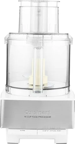 Miniatura 9 de Cuisinart procesador de alimentos de 14 tazas y picador de verduras para picar, cortar en cubos, rallar, puré y amasar masa, acero inoxidable azul