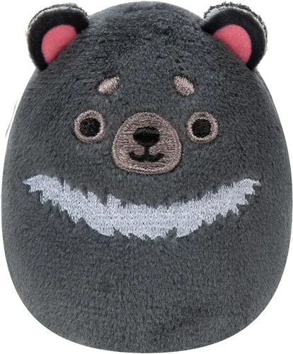 Miniatura 9 de Squishville de Original Squishmallows Escuadrón Negro y Blanco de Peluche - Seis Peluches Squishmallows de 5 cm Incluyendo Tajo, Kayce, Bambalina