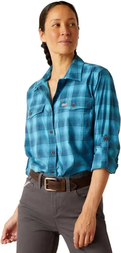 Miniatura 22 de Ariat Camisa de trabajo para mujer Rebar Made Tough Venttek Durastretch