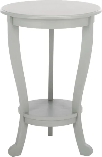 Miniatura 5 de SAFAVIEH Furniture - Mesa de pedestal Mary - Cereza oscura - Madera maciza - Diseño de pedestal de granja - Ideal para sala de estar, entrada