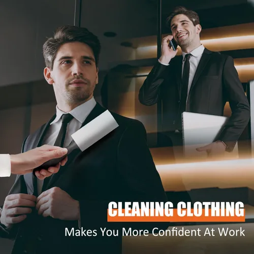 Miniatura 7 de WulaWindy Rodillo de Pelusa para Pelo de Mascotas, Rodillos de Pelusa Extra Adhesivos Removedor de Pelo de Mascotas para la Ropa, Paquete de Valor