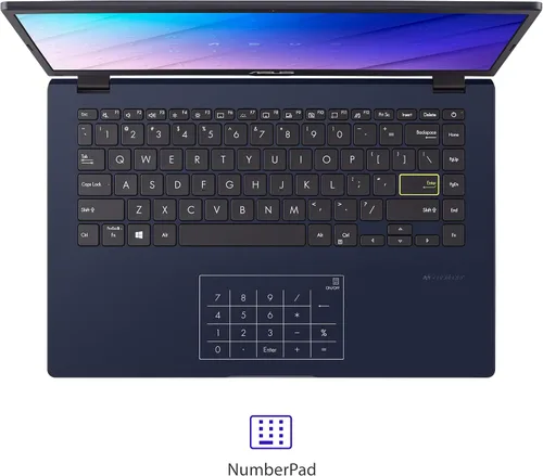 Miniatura 4 de ASUS Portátil L410 MA-DB04 ultrafino, pantalla FHD de 14 pulgadas, procesador Intel Celeron N4020, 4 GB de RAM, 128 GB de almacenamiento, NumberPad