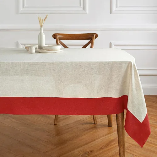 Miniatura 23 de Solino Home Mantel de lino de 60 x 108 pulgadas, 100% lino puro, aguacate y mantel natural para cocina, comedor, cena, interior, exterior, fiesta
