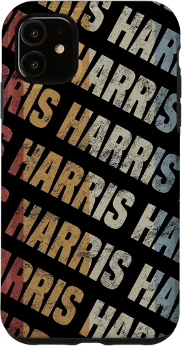 Miniatura 8 de Custom Harris Phone Cover Vintage Retro Black Personalized Case for iPhone 17