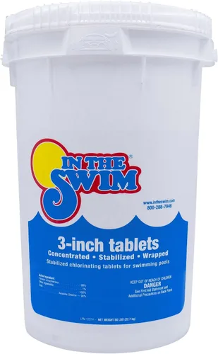 Miniatura 17 de Kit de apertura y paquete de cloro In The Swim - Kit de apertura pre-medido para uso fácil - Cubeta de 3 libras de tabletas de cloro estabilizado