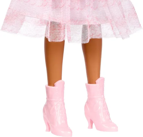 Miniatura 4 de Mattel Disney La Sirenita Juguetes, Muñeca coleccionable de celebración de Ariel con cabello rojo y vestido rosa, inspirada en la película