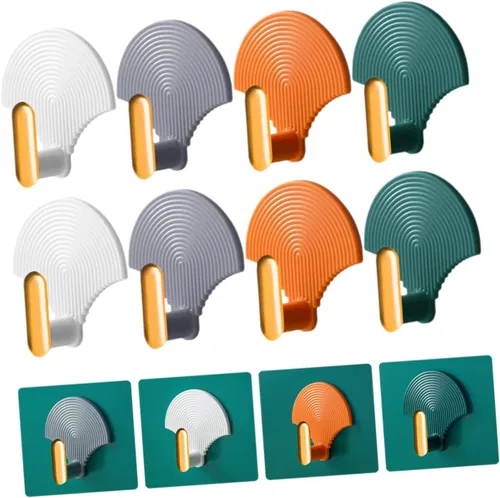 Miniatura 8 de Ganchos adhesivos de pared adhesivos para cinturón de llavero fácil de instalar multiusos para habitación