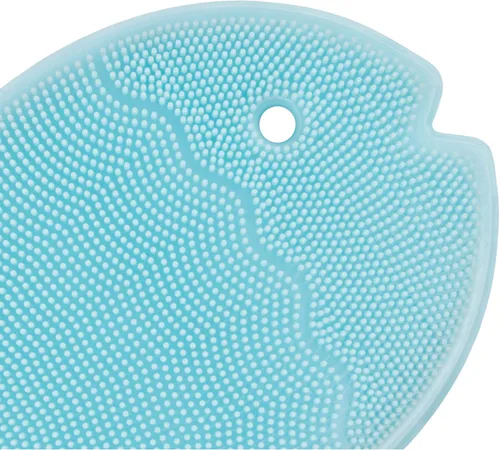 Miniatura 4 de Innobaby Bathin Smart - Cepillo de silicona para bebé, esencial para piel seca y eczema, exfoliante suave con mango de succión, silicona de secado