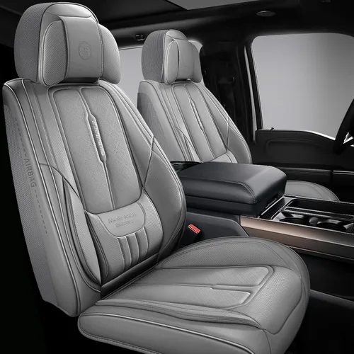 Miniatura 8 de NS YOLO Fundas de Asiento de Cuero de Cobertura Completa para Coches, SUV y Camiones, Protector de Asiento de Coche, Fundas de Asiento de Automóvil