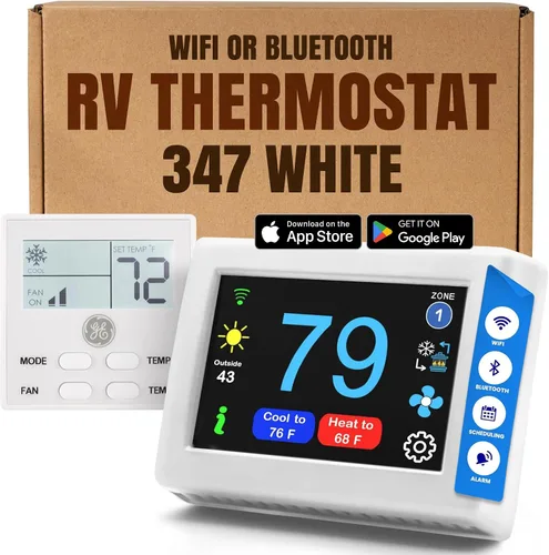 Miniatura 20 de MICRO-AIR EasyTouch - Termostato digital de repuesto para autocaravana, programable y confiable, habilitado para WiFi y Bluetooth, termostato