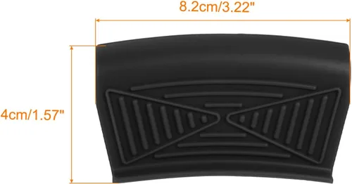 Miniatura 2 de uxcell 2 piezas de asistencia de silicona para mango de sartén caliente, fundas para mango de sartén caliente, funda resistente al calor, cubierta
