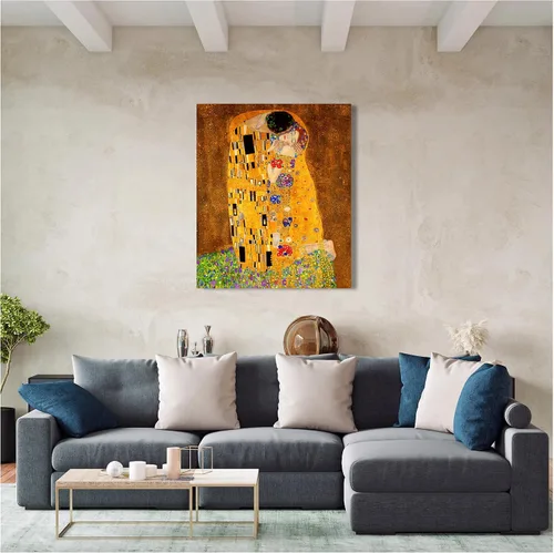 Miniatura 631 de A&T ARTWORK Campo de trigo con cipreses de Van Gogh Las reproducciones de arte clásico mundial, impresiones en lienzo giclée para decoración