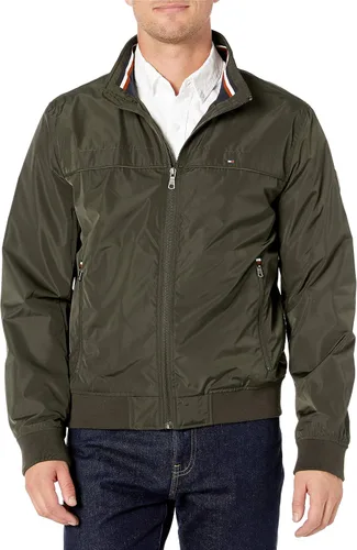 Miniatura 10 de Tommy Hilfiger Chaqueta bomber de memoria sintética de rendimiento para hombre