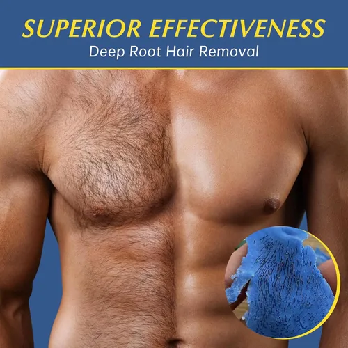 Miniatura 4 de Perlas de cera para depilación - 1 libra de cera dura natural de manzanilla para todo tipo de piel y cabello, perlas a granel para calentadores