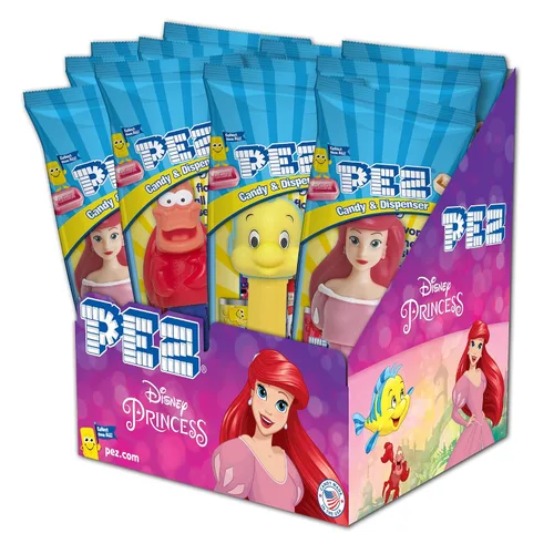 Miniatura 10 de Dispensadores de caramelos PEZ Lo mejor de Disney y Pixar, surtido de dispensadores de caramelos, 0.58 Oz (paquete de 12)