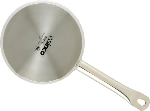 Miniatura 5 de Winco Cacerola de acero inoxidable resistente con tapa, 2 cuartos